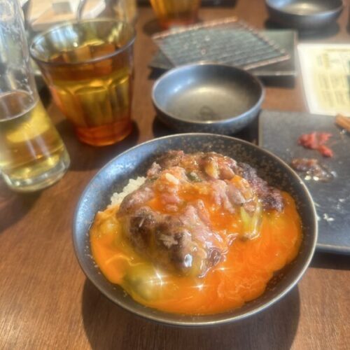 府中ガールズバー レジェンド よるが食べたハンバーグ