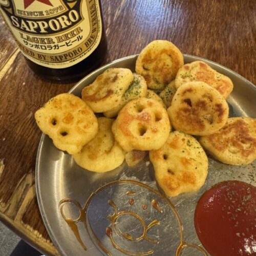 府中ガールズバー レジェンド あずが食べたアンパンマンポテト