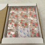 府中ガールズバー レジェンド くるみがお土産でもらった白桃ケーキ