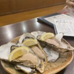 府中ガールズバー レジェンド はるが食べた生牡蠣