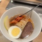府中ガールズバー レジェンド くるみが食べた冷麺