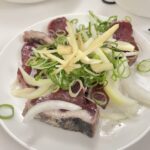 府中ガールズバー レジェンド くるみが食べたカツオのたたき