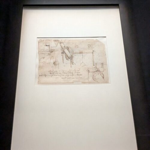 府中ガールズバー レジェンド みなみが行ったイタリア展のダヴィンチの手稿